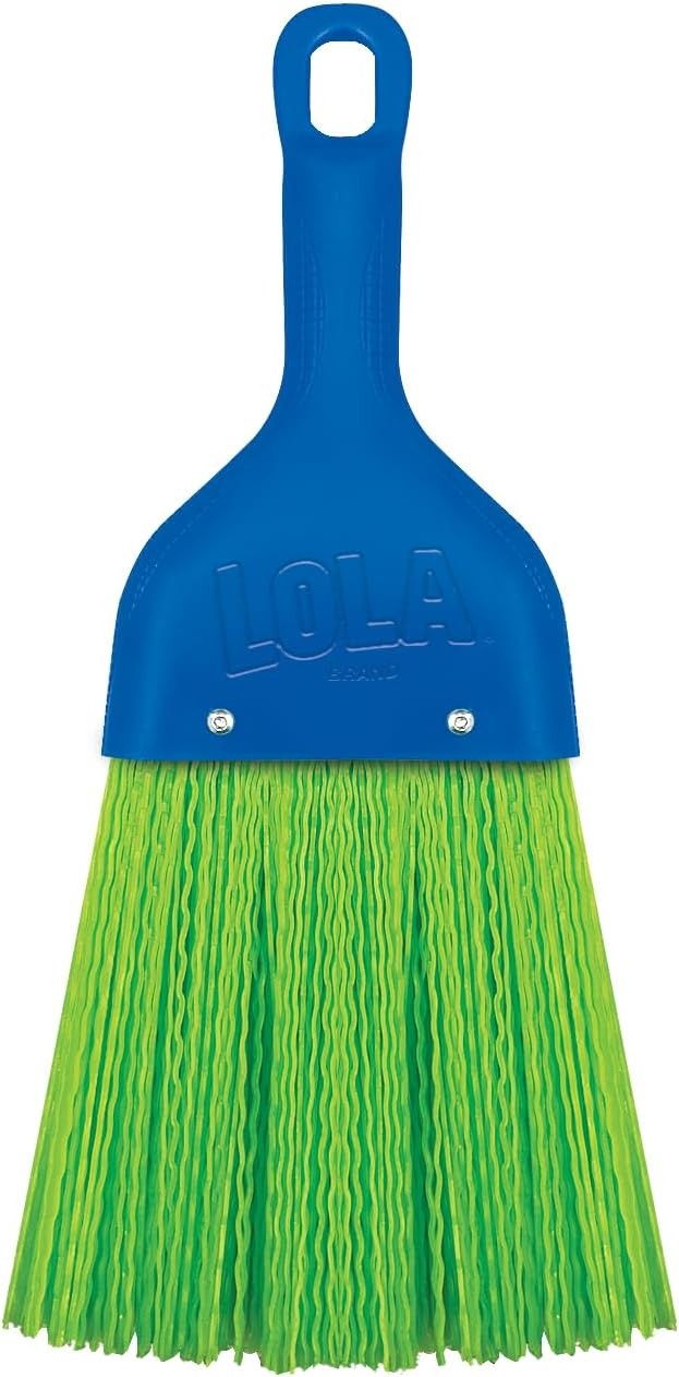 Heavy Duty Whisk Broom, Hand Brush, Durable Bristles, Whisks Away Dirt & Debris,