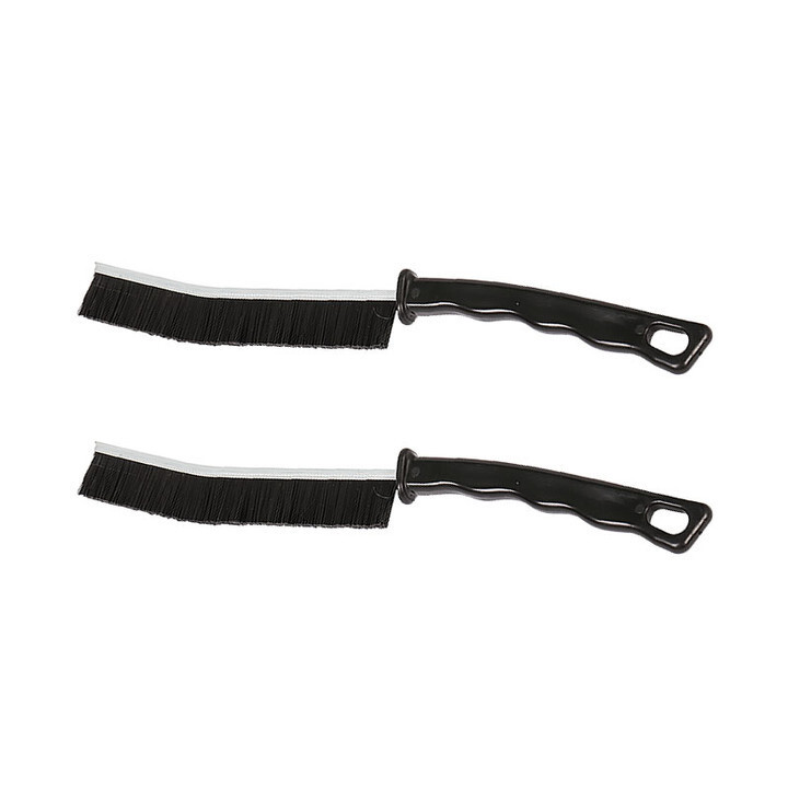 2X Hard Bristle Recess Crevice Cleaning Brush Household Tools Gap Cleaning Brush