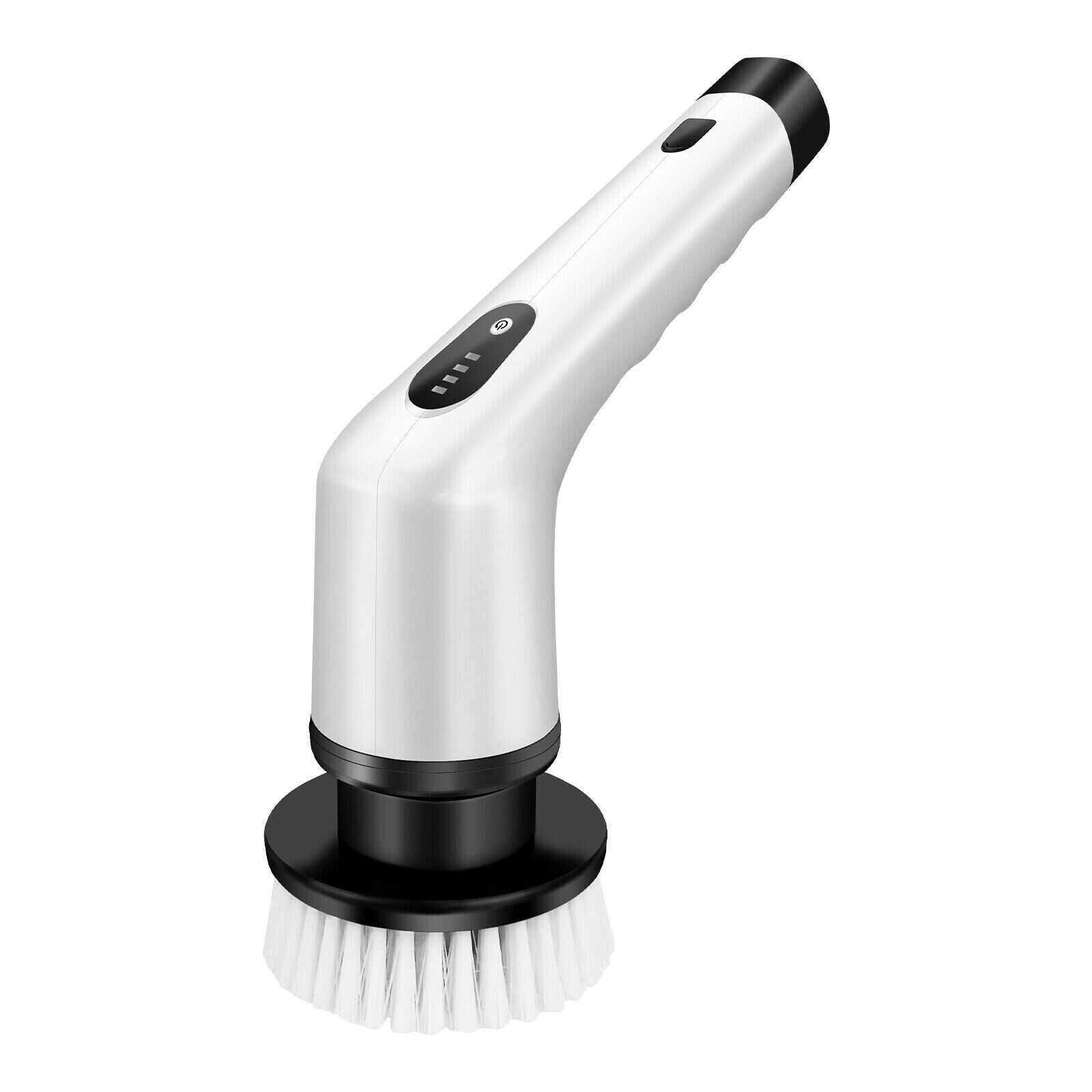 3 Heads Electric Spin Scrubber Cordless Bathtub Power Scrubber Cleaning Brush