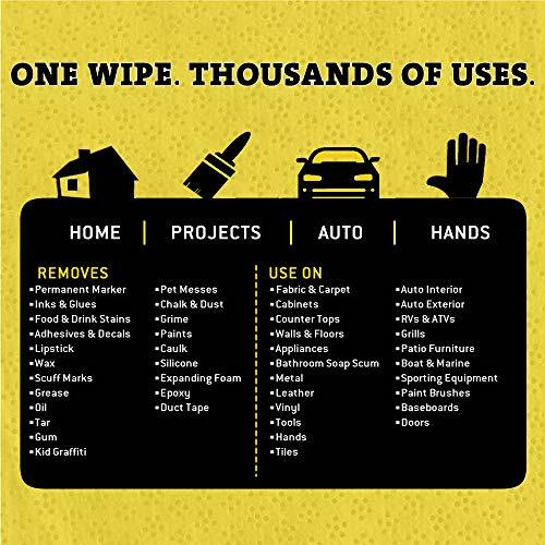 Tub O Towels TW90 Heavy-Duty 10″ x 12″ Size Multi-Surface Cleaning Wipes 90 C…