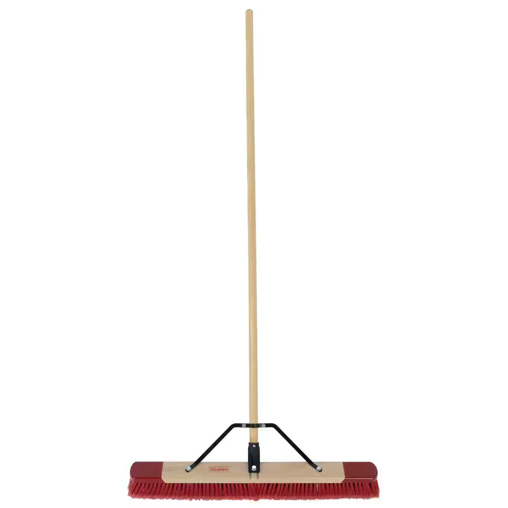 30″ ASSEMBLED Push Broom