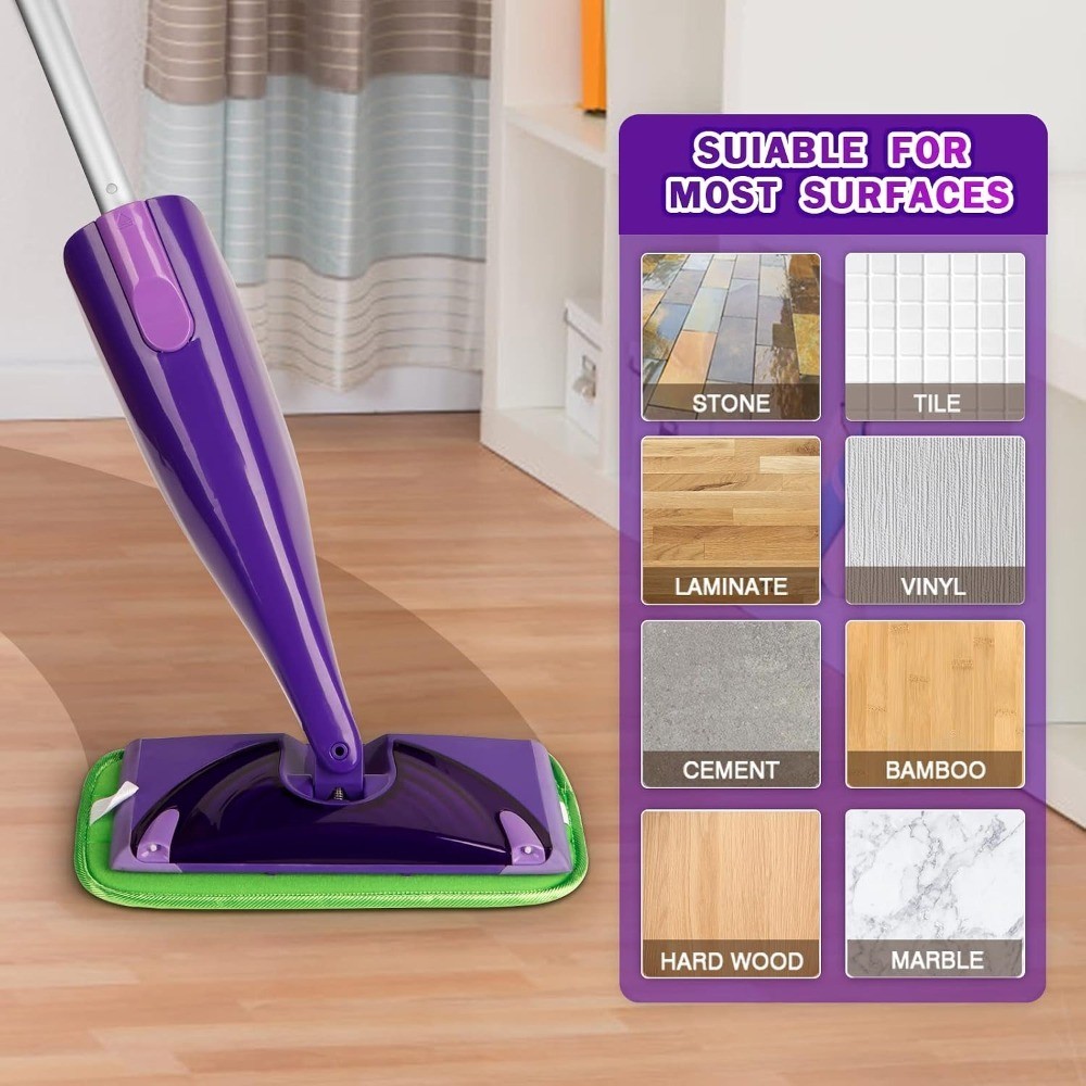 Reusable Mop Pads Compatible with Swiffer WetJet – Microfiber Pad Refill