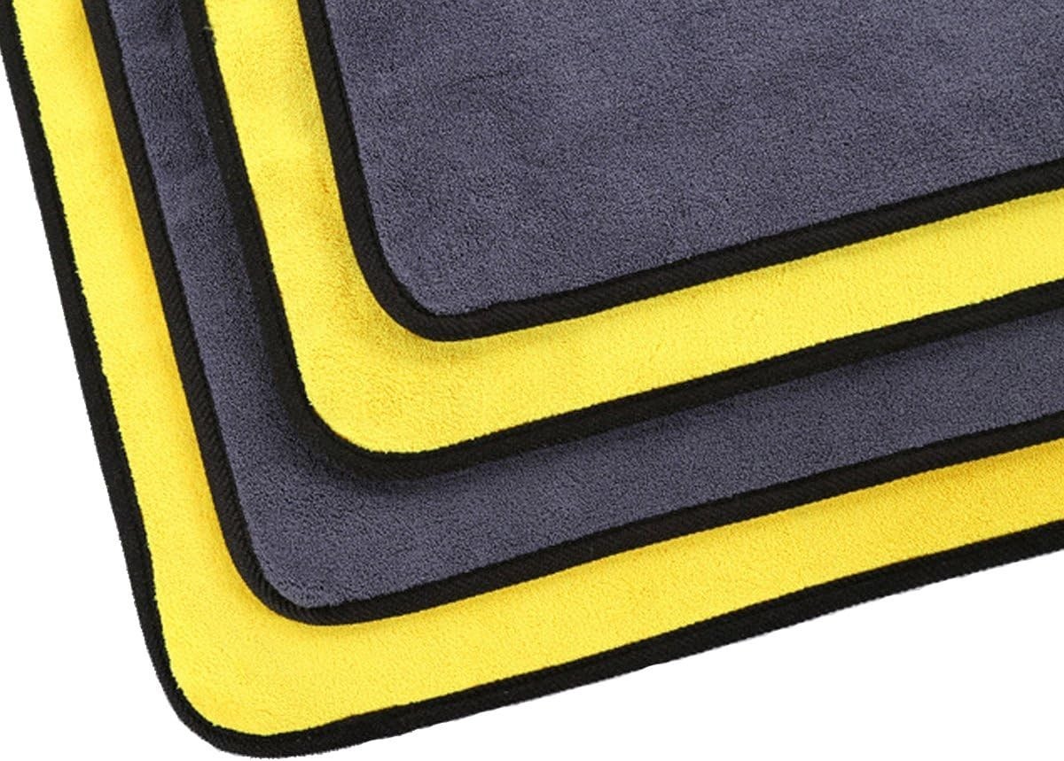 Ultra-Soft Microfiber Towels 800GSM – 6 Pack, Perfect for Home & Auto