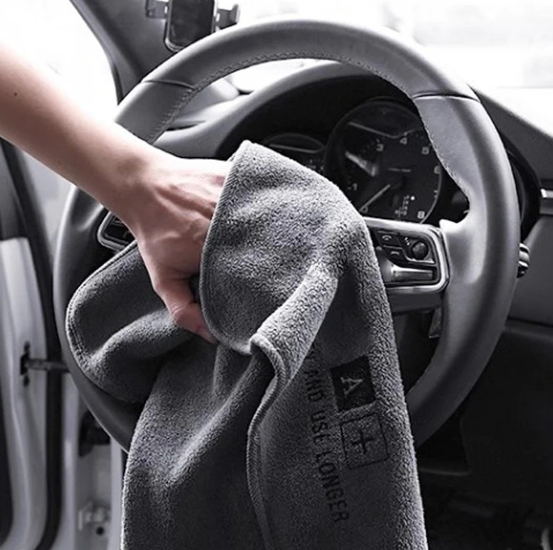 5pcs Microfiber Car Wash Towels – Ultra Absorbent Auto Detailing Cloths – NEW