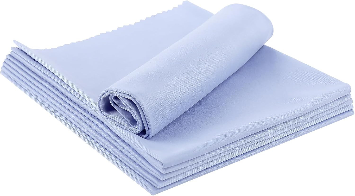 Record Cleaning Cloth, 6 Pack 12”X12” Anti-Static Microfiber Towel by Lint-Fr