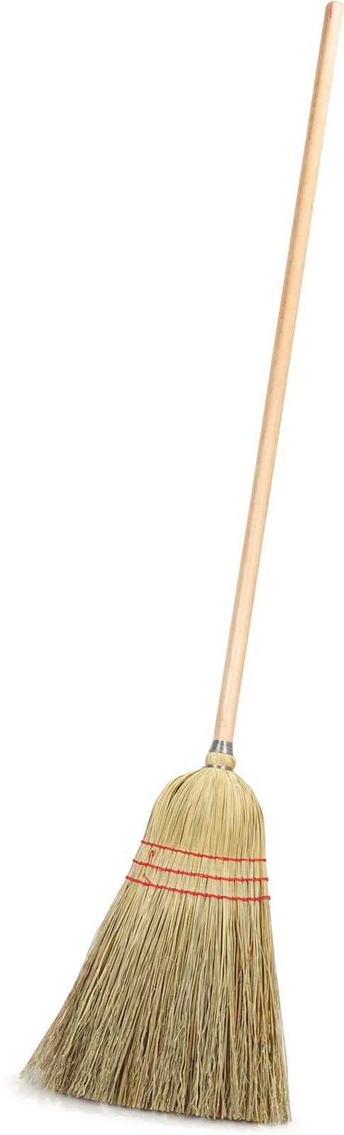 Carlisle FoodService Products 4134967 Corn Blend Warehouse Broom Straw with W…