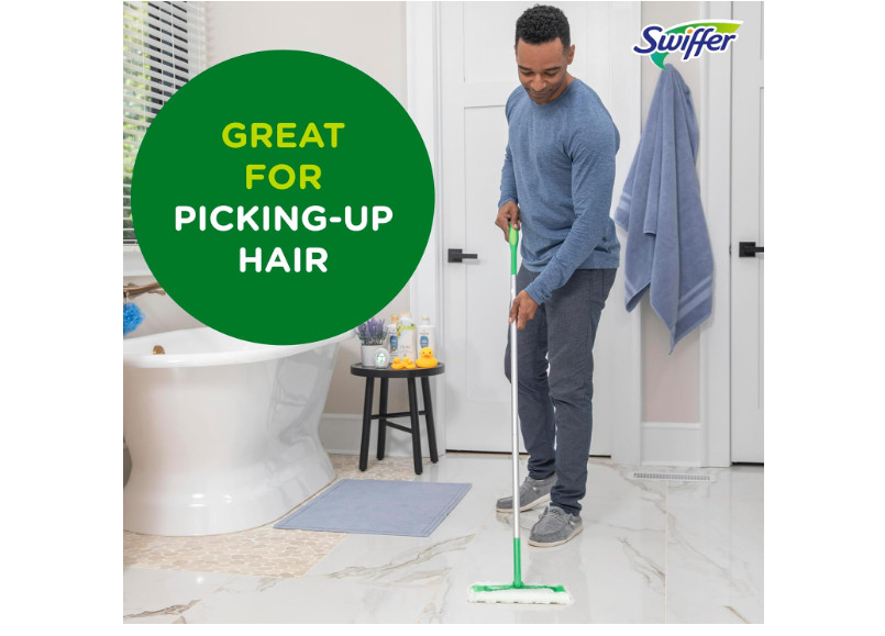 Swiffer Sweep Mop Dry Pads Refill 52 Ct Unscented Floor Cleaning Cloths Pack