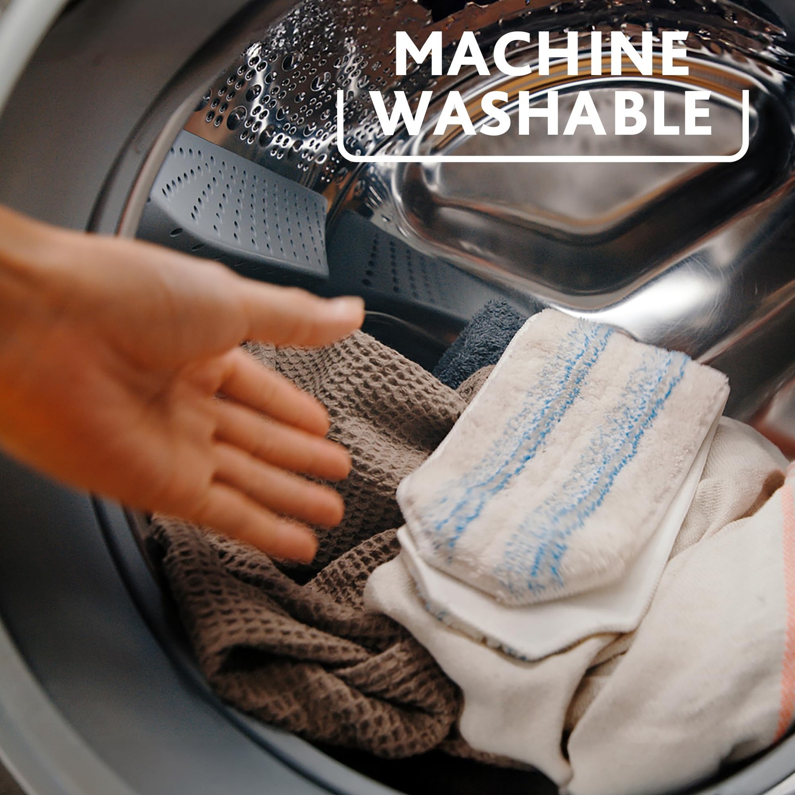 O Cedar Genuine H2prO Mop Pad Replacement (2 Pack) Microfiber Refill Machine