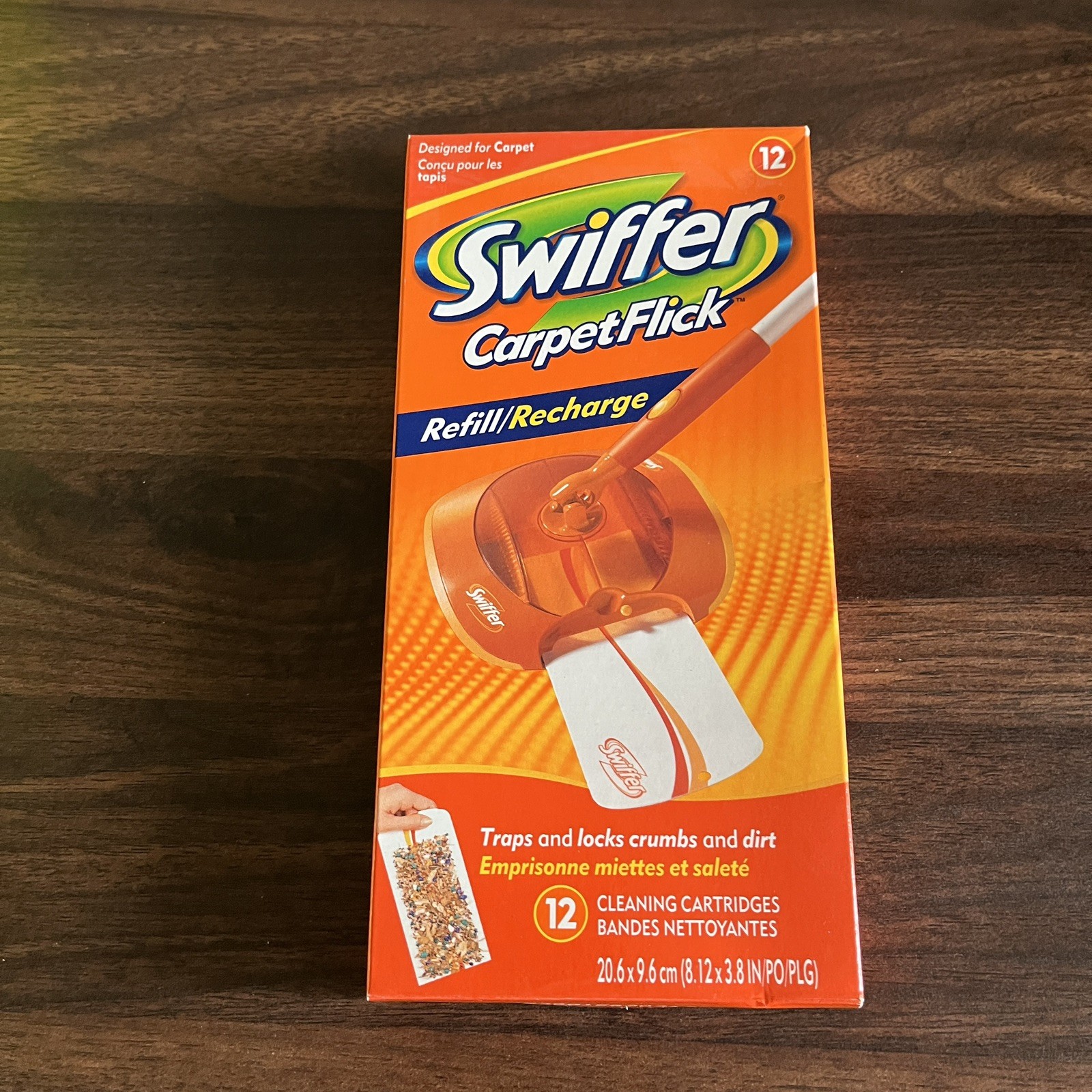Swiffer Carpet Flick Carpet Sweeper Refill 12 Pack Discontinued HTF Sealed NEW
