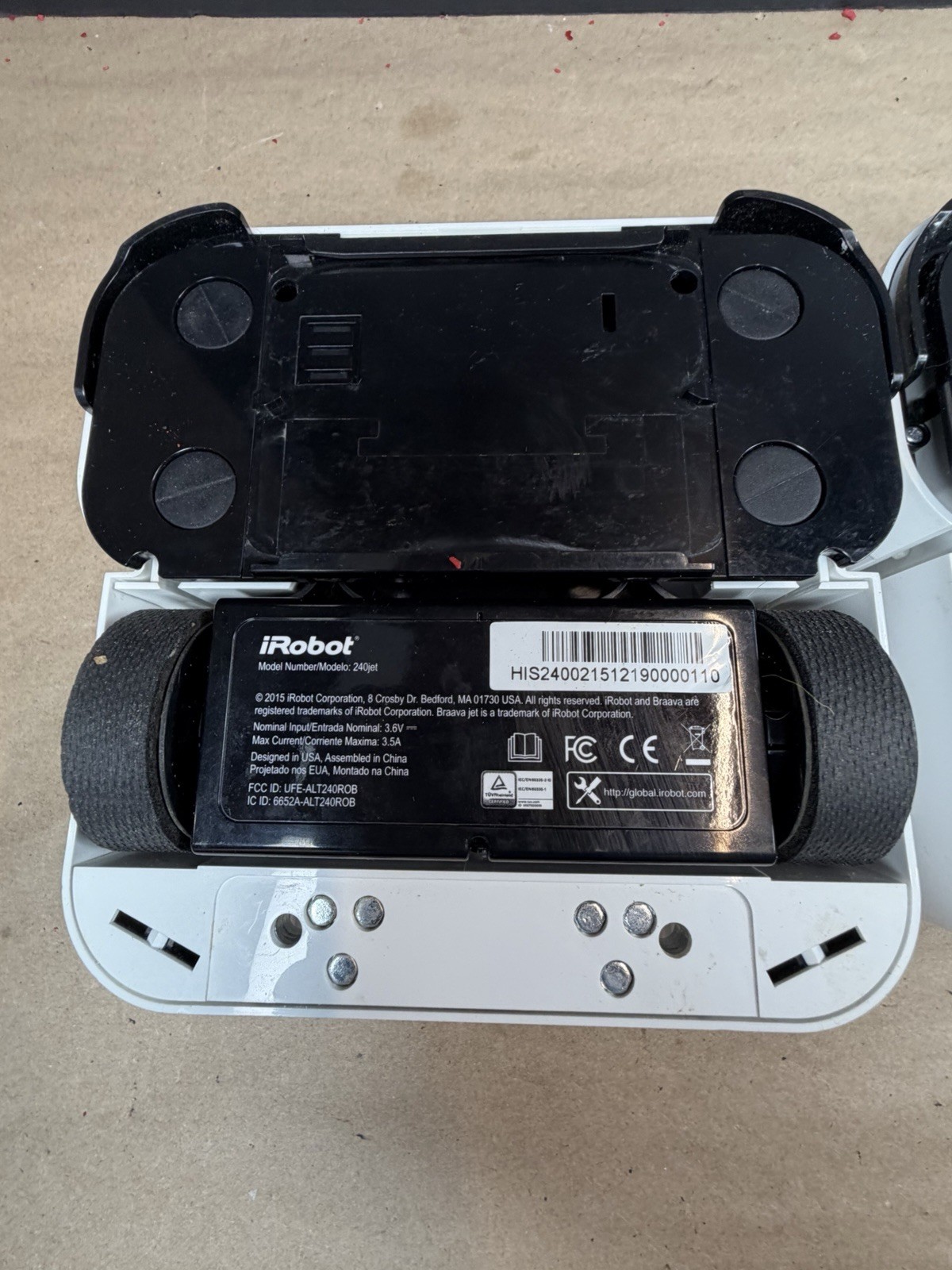 iRobot Braava Jet 240 -2 Braava 380 Lot-3 Parts Or Repair Ships Fast!