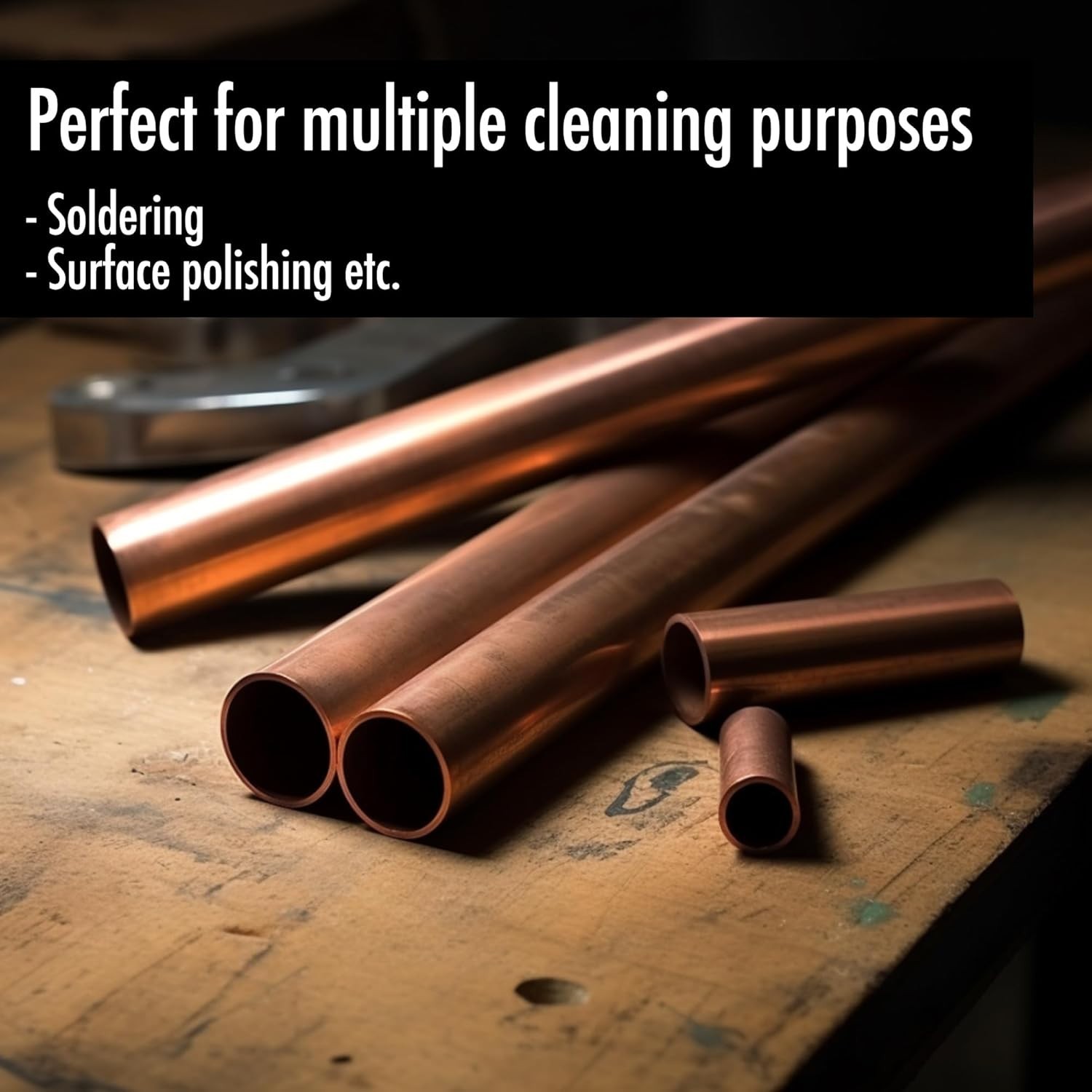 Versatile 6pcs Pipe Cleaner Brushes – Ideal for Copper Tubes & Automotive Use
