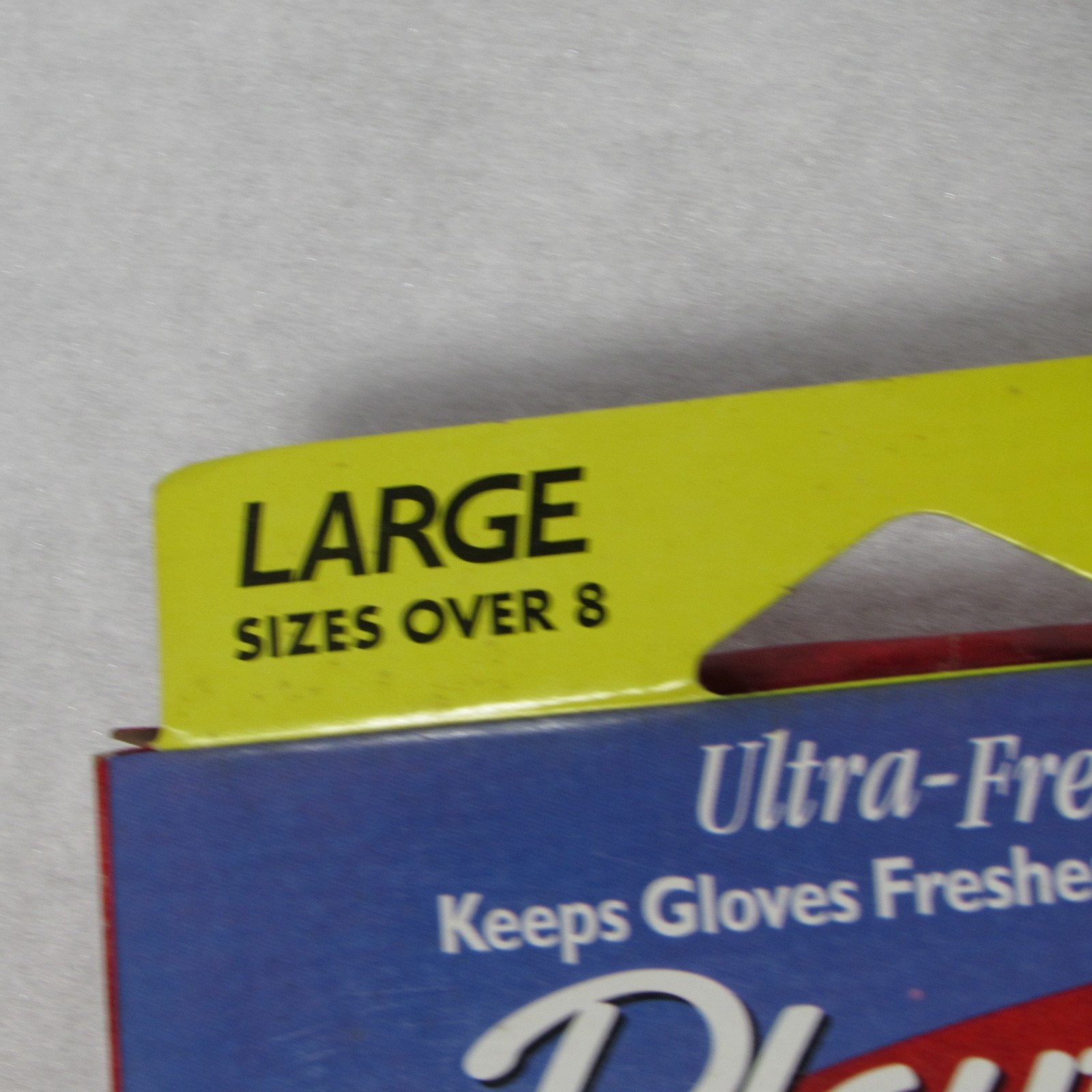 Vintage Playtex Living Gloves Yellow Size Large Long Cuff Cotton Lined USA NOS