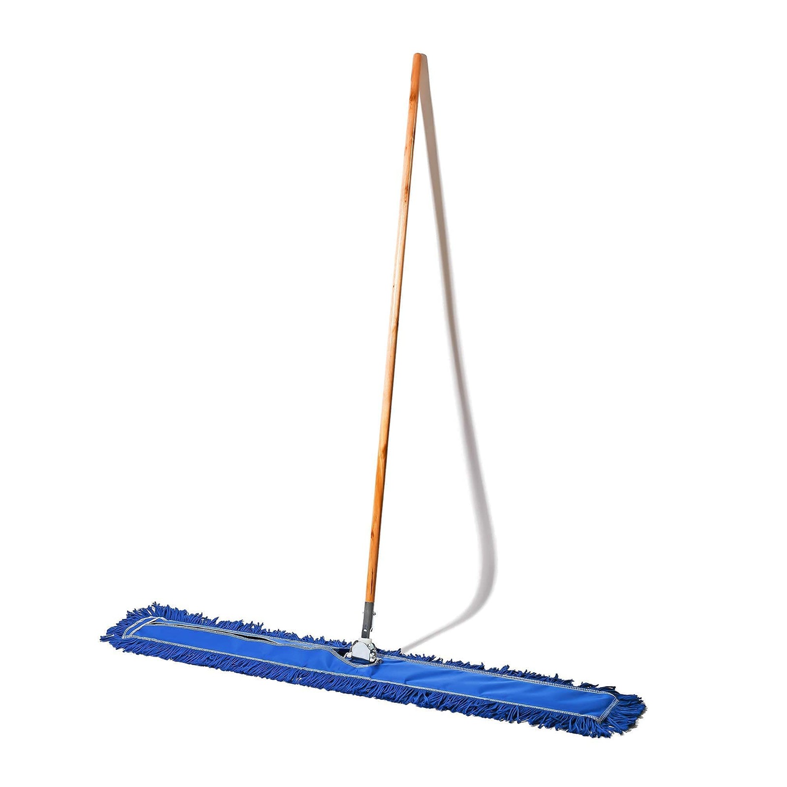 Tidy Tools Commercial Floor Sweeper, 48 in. Reusable Mop 48 X 5 Inch, Blue