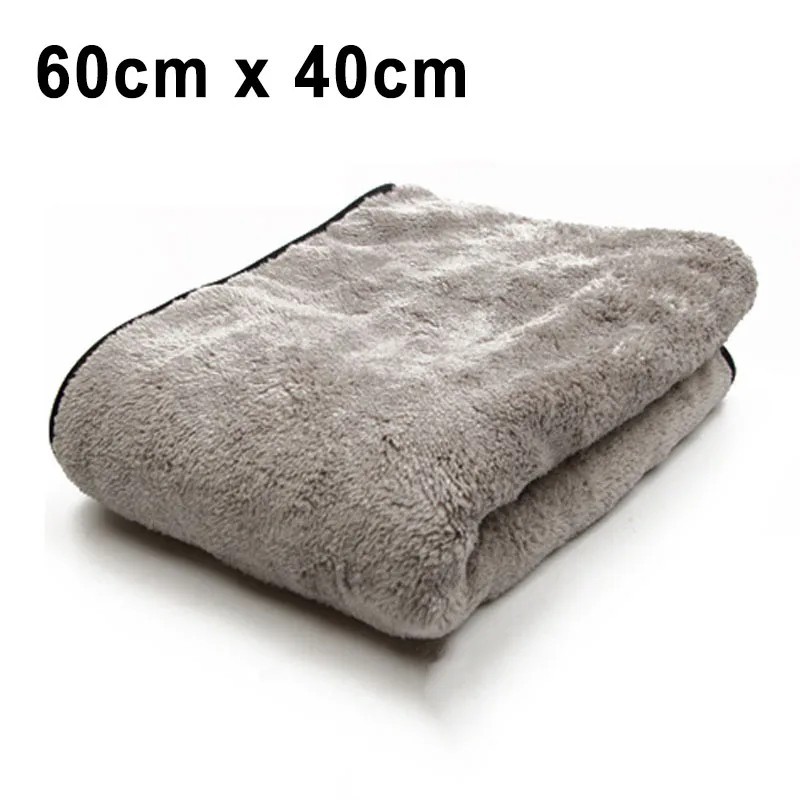 Microfiber Car Wash Drying Towel Super Absorbent Auto Cleaning Cloth 100x40cm