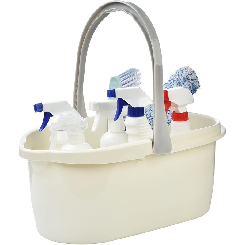 Large Capacity Cleaning Bucket 4.5 Gal Plastic Caddy Portable Organizing Tool US