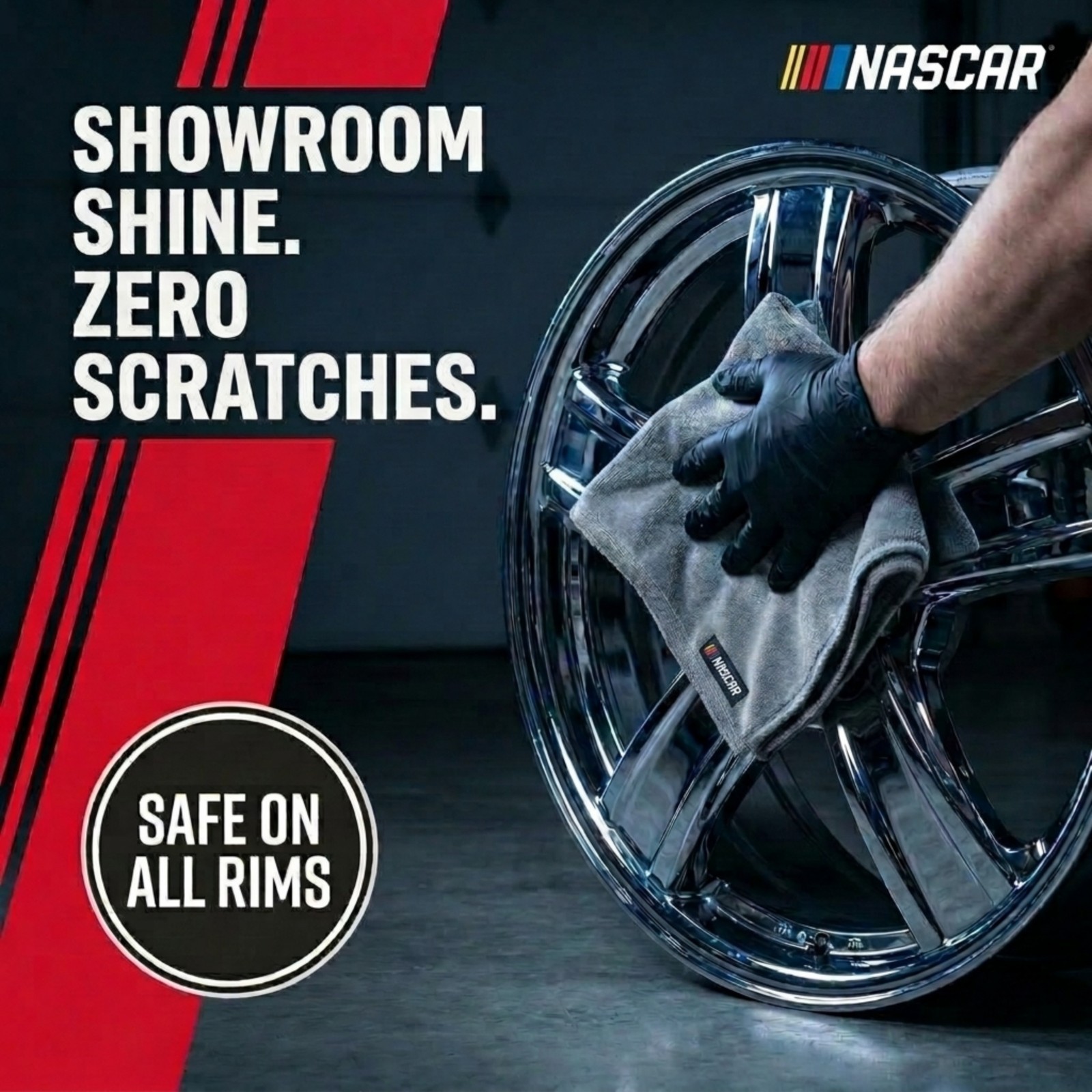 NASCAR Microfiber Towels – Automotive, Glass & Household Cleaning