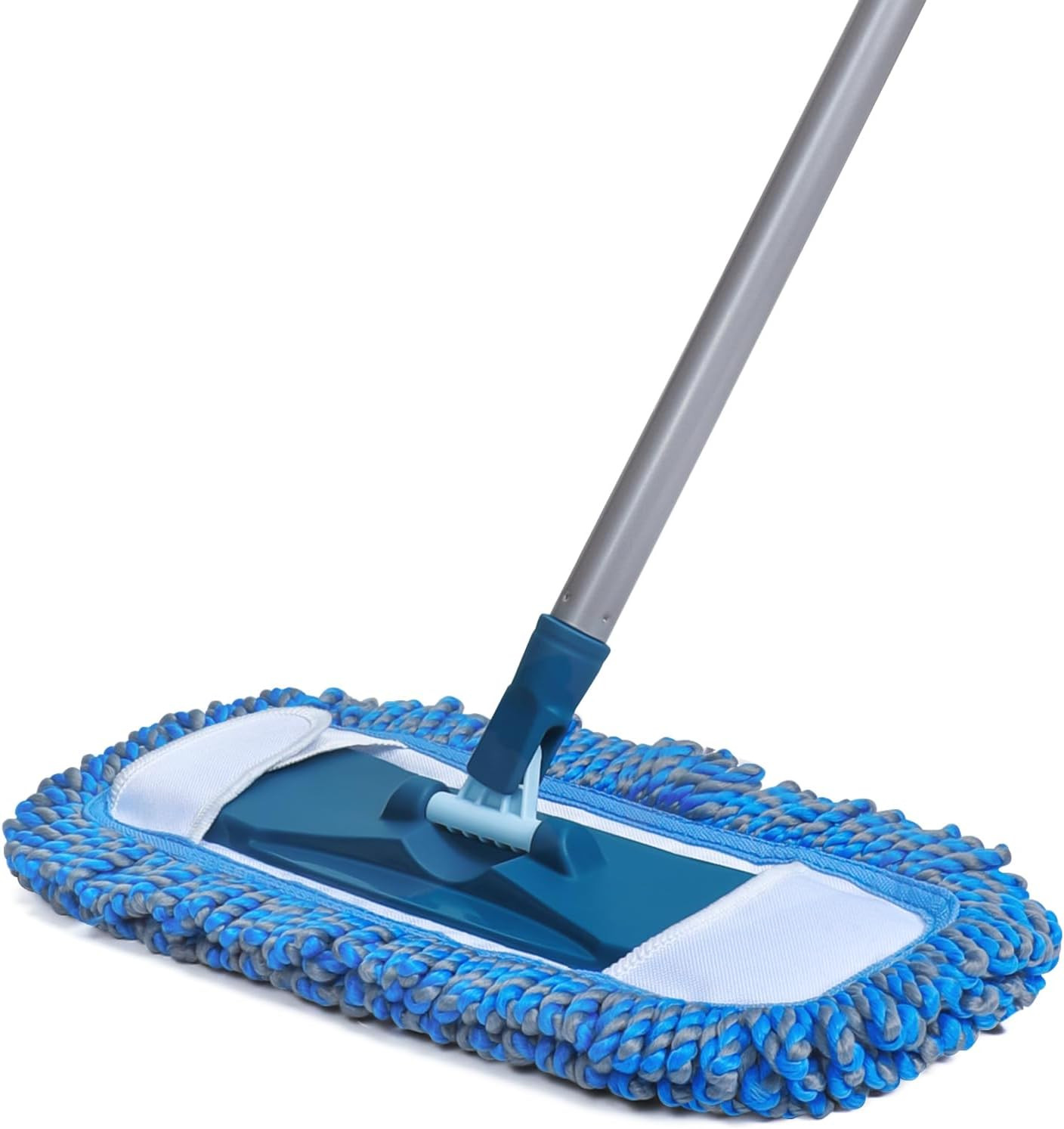 Microfiber Dust Mop for Hardwood Floor Cleaning Wet Dry 58″ Adjustable Handle