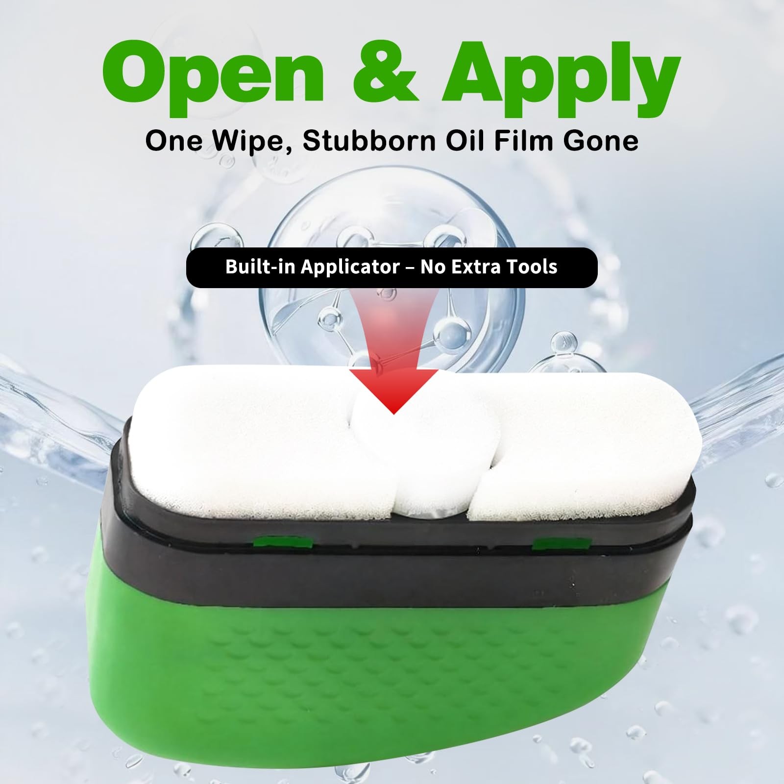 Cramorphis Glass Oil Film Remover for Car, Automotive Cleaning Brush…