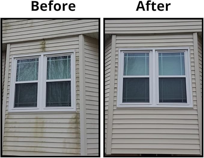 Vinyl Siding Cleaner – Eco-Friendly Nylon Brush for Exterior House Cleaning