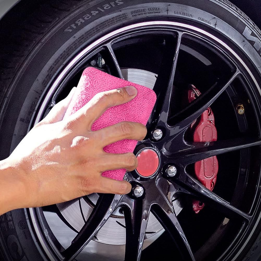 Lightweight Microfiber Applicator Pads – 8 Pack for Scratch-Free Car Detailing
