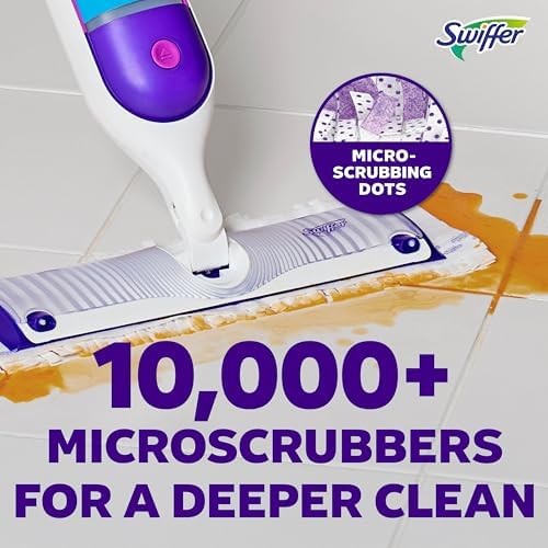 Swiffer PowerMop Mopping Kit for Floor Cleaning, Set Includes 1 Power Mop, 2