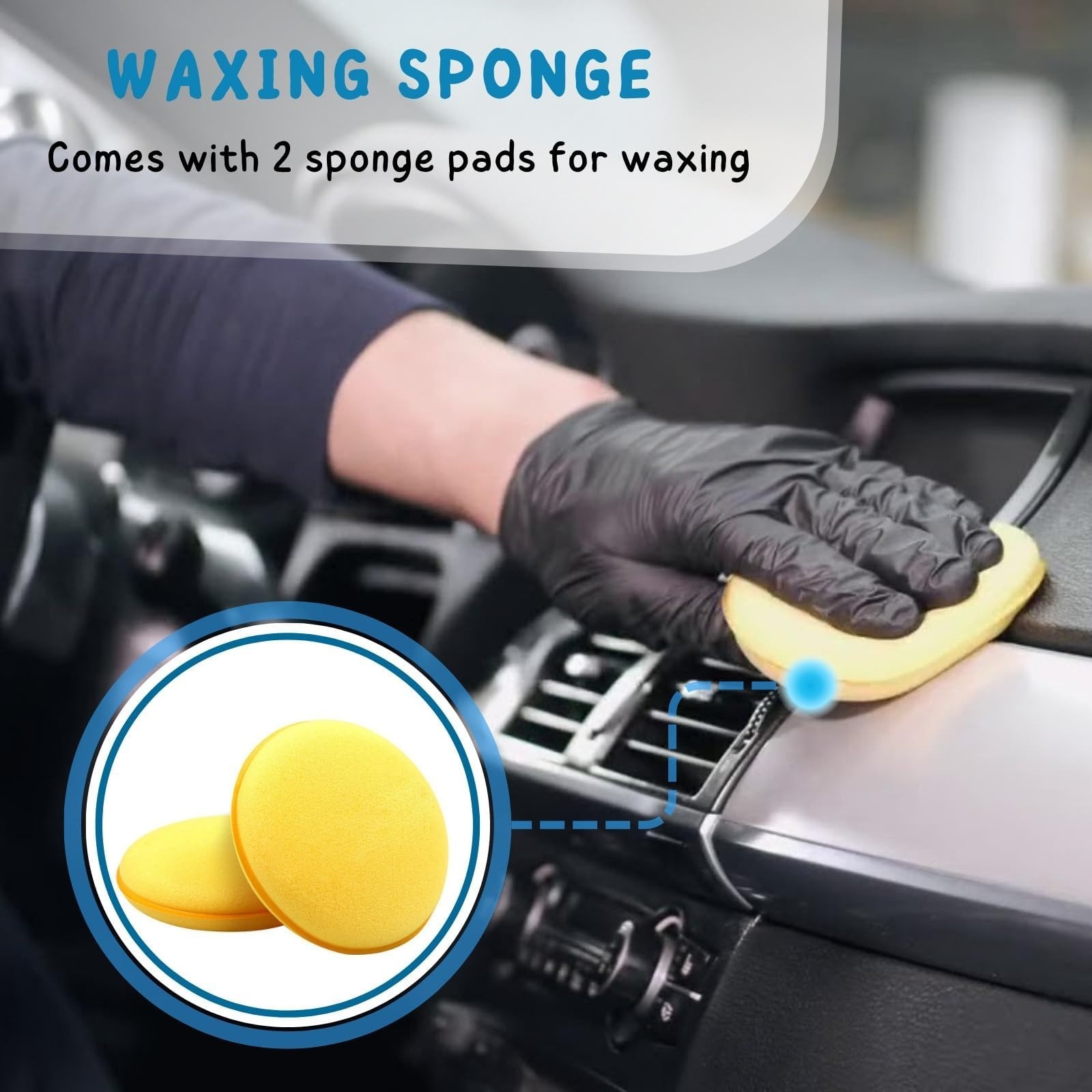 Exterior Vehicle Washing Wand Broom Cleaner Tool Solar Panel Window Scrub Kit US