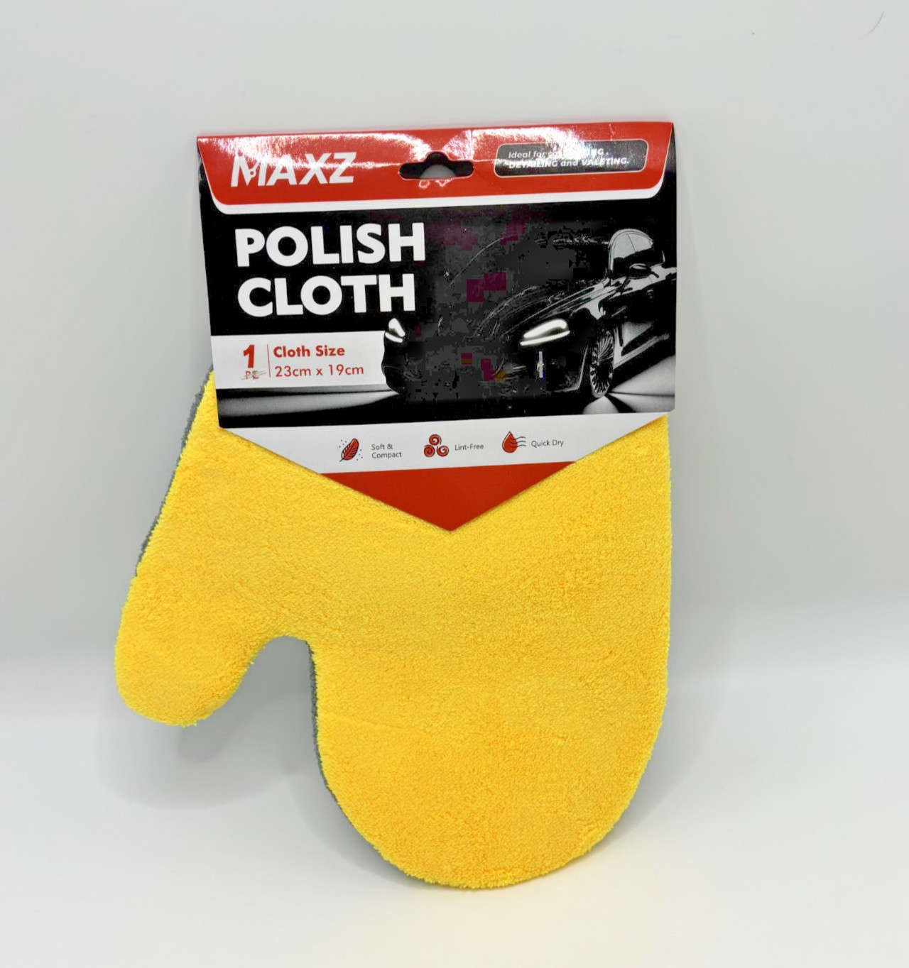 Car Care Microfiber Polish Cloth Mitt Quick Dry Detailing Glove