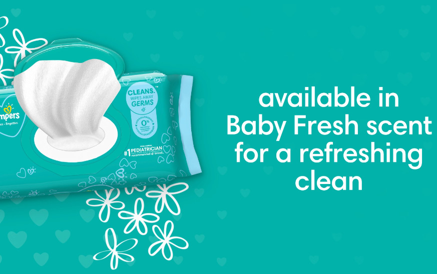 Baby Wet Wipes Cleaning Wet Towel Fresh Scent Hypoallergenic No Parabens-Alcohol