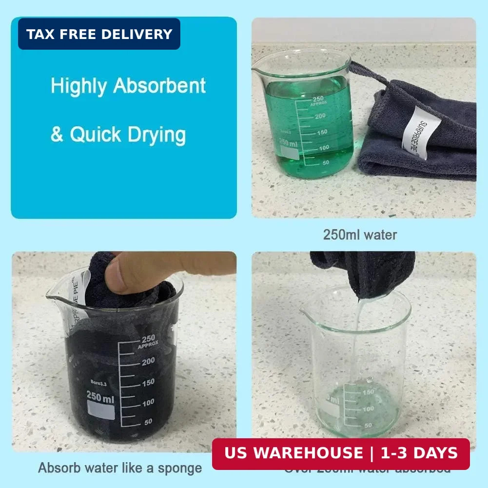 Microfiber Cleaning Cloth Ultra Absorbent & Soft Micro Fiber Cloth for Cleaning