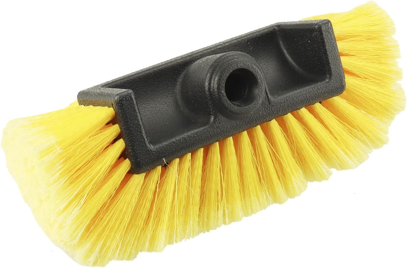 10In Car Wash Brush Head with Soft Bristle, for Cleaning Trucks, Car, RV, Boats