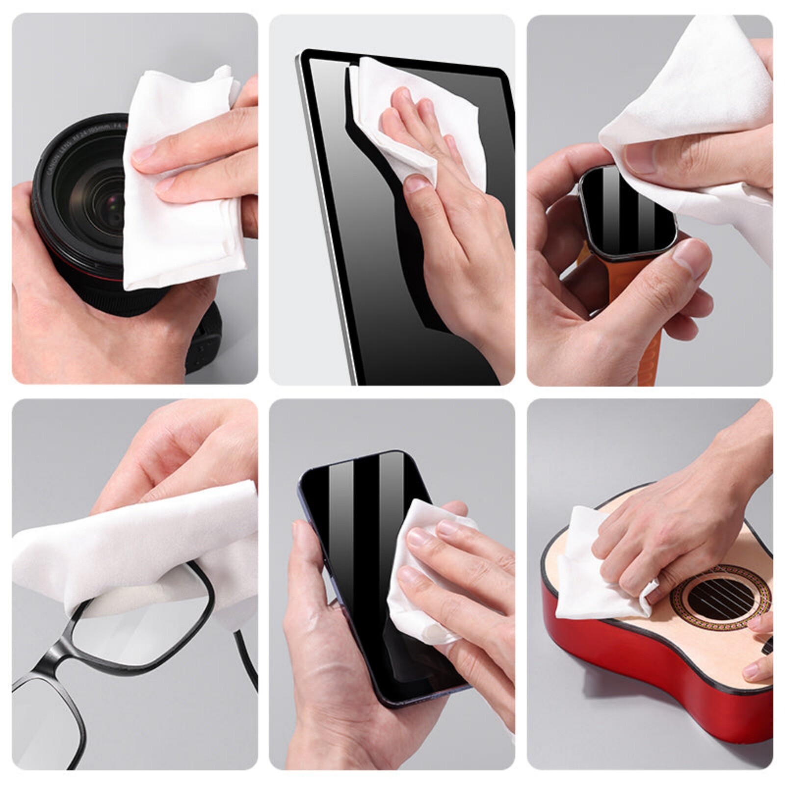 Ulanzi Microfiber Cleaning Cloth Dust-Free High-Density Lint-Free Anti-Static