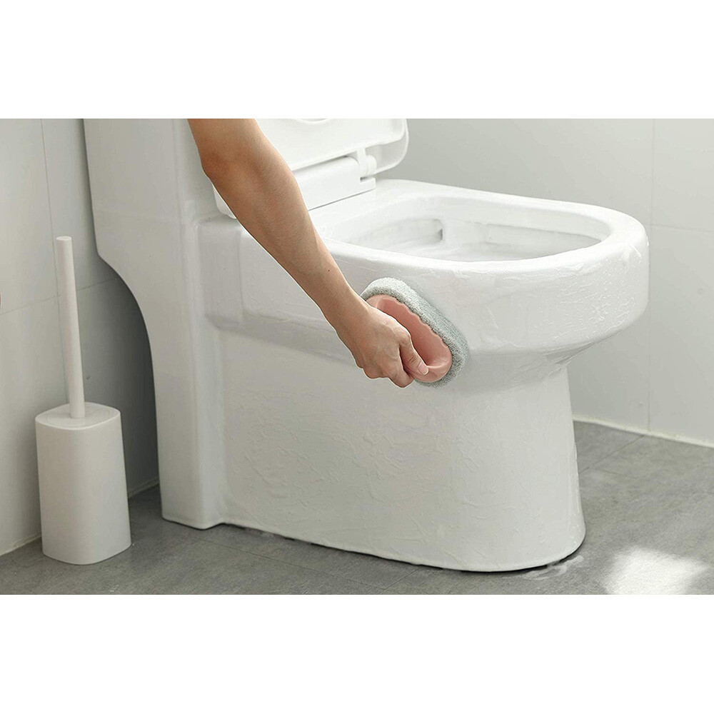 3Pcs Kitchen Clean Sponge Bathtub Pool Scrub Brush Strong Scouring Dish Washing