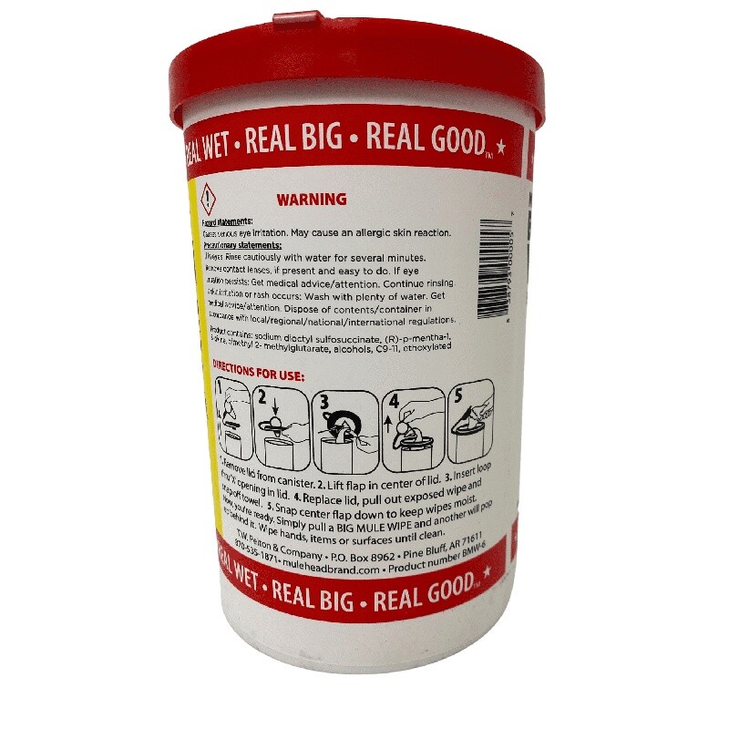 Heavy Duty Cleaning Wipes 10×12 72 Count All Purpose Wipes Home Office New