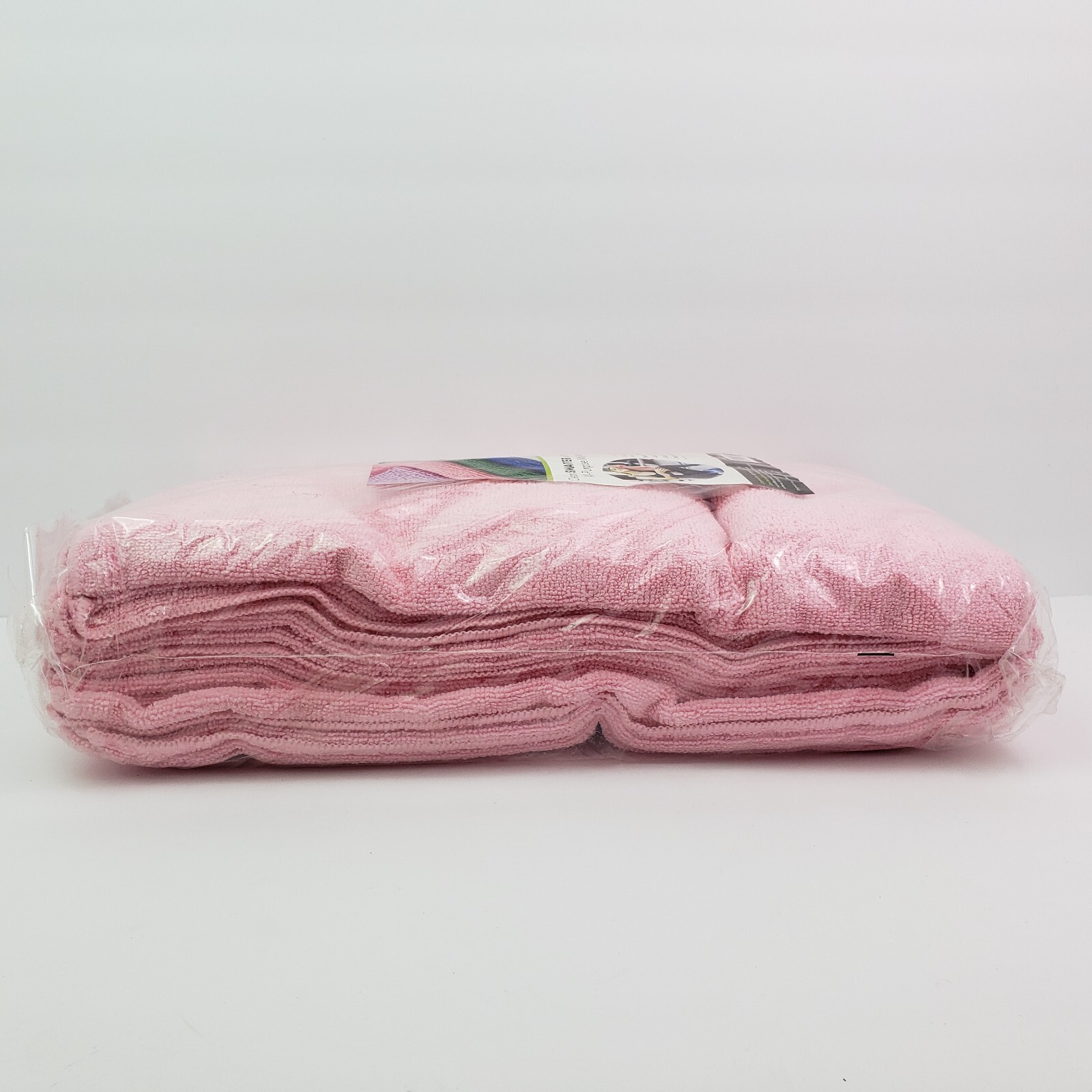 Smart Choice Pink 16×27 Inch All Purpose Microfiber Cloths Hand Towels 12 Pack