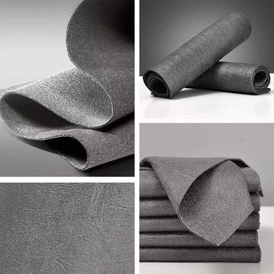 5Pcs Thickened Magic Cleaning Cloth Streak Free Microfiber Cleaning Reusable Rag