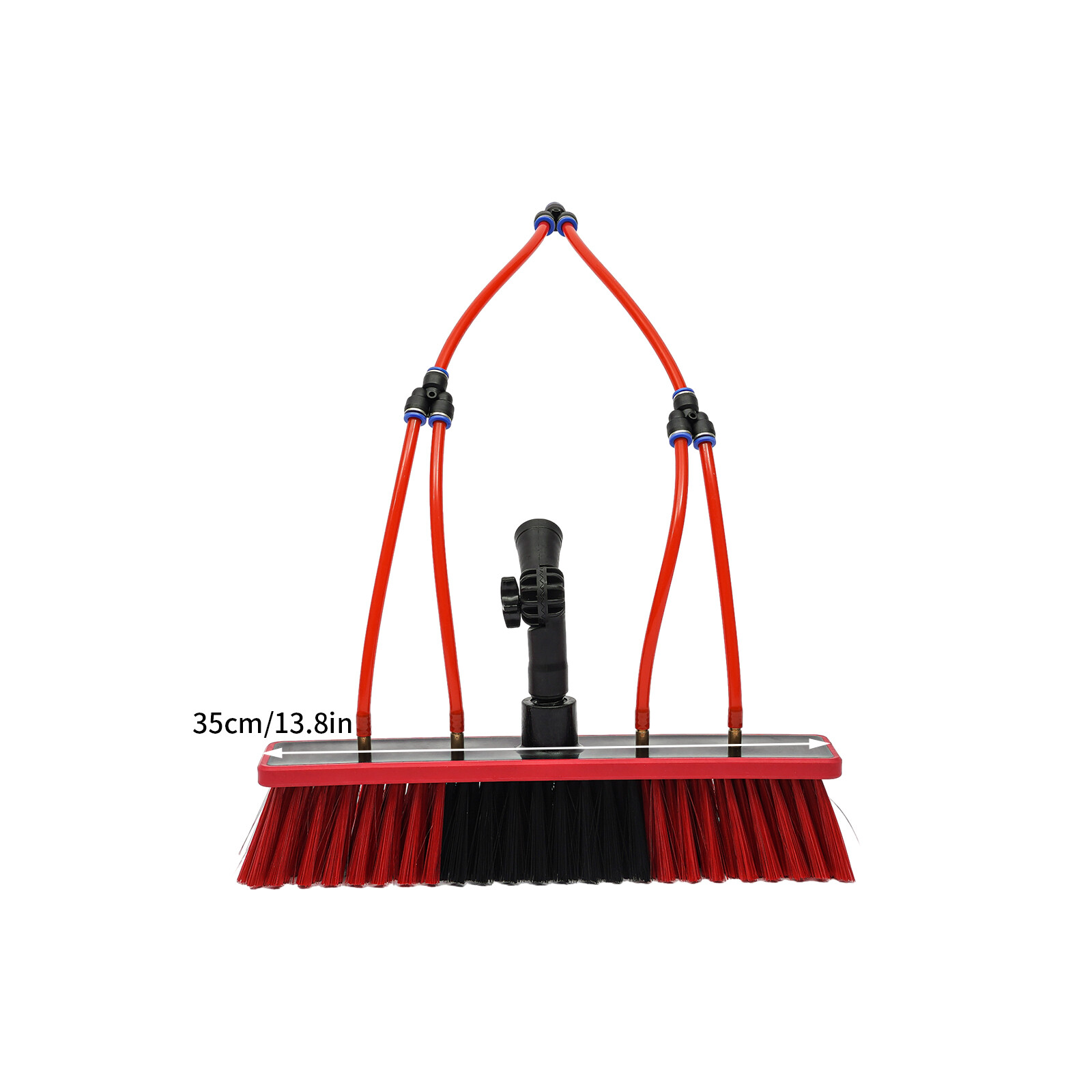 26FT Water Fed Pole Kit Water Fed Brush For Window Solar Panel Cleaning Washing