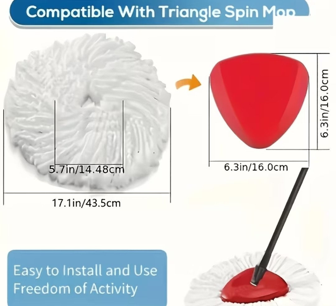 5 high-quality microfiber mop head replacements