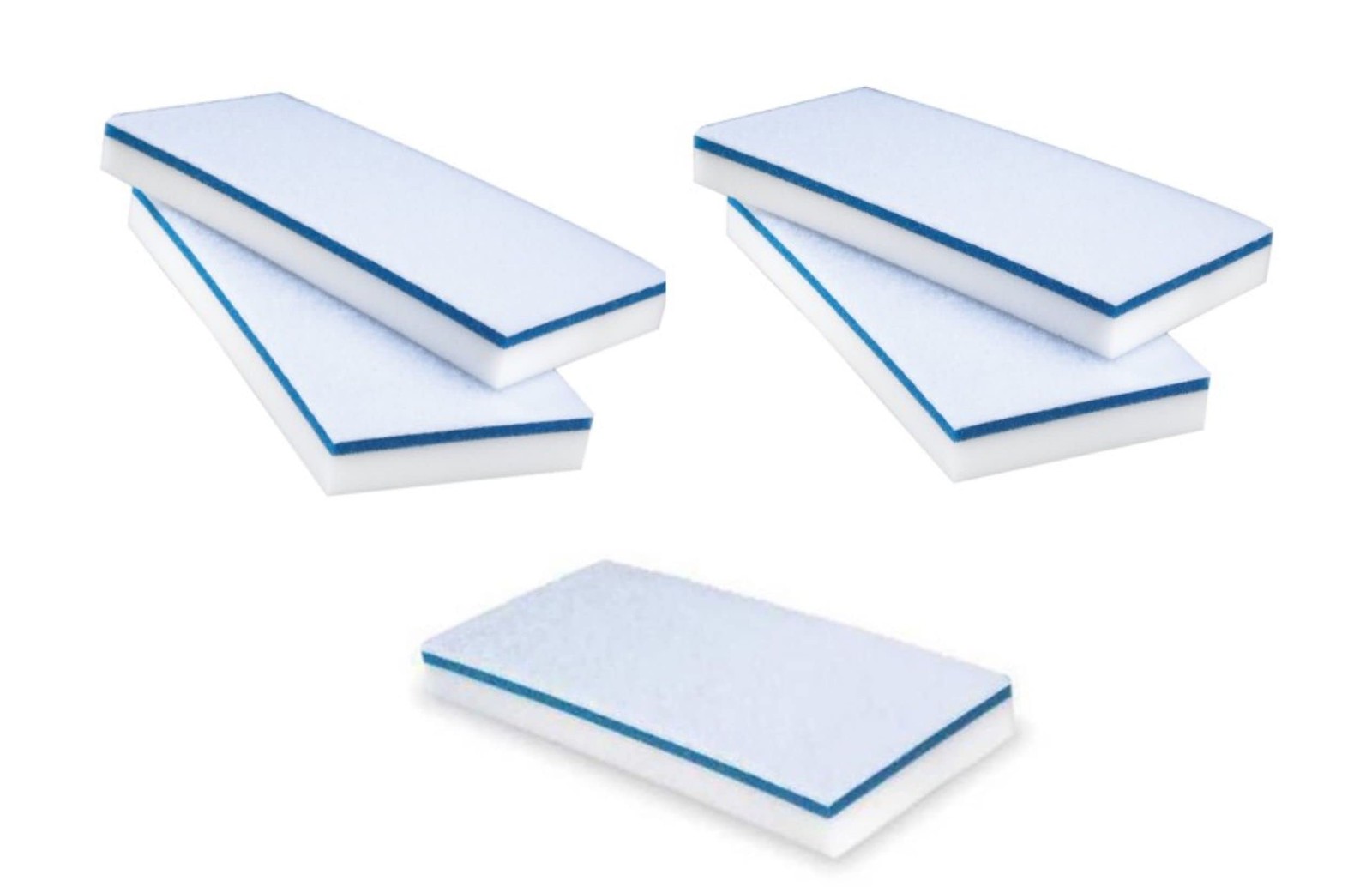 4610 Eraser Pads – 50 Pack 4.5″ x 10″ x 1″ Commercial Grade Melamine Sponges …