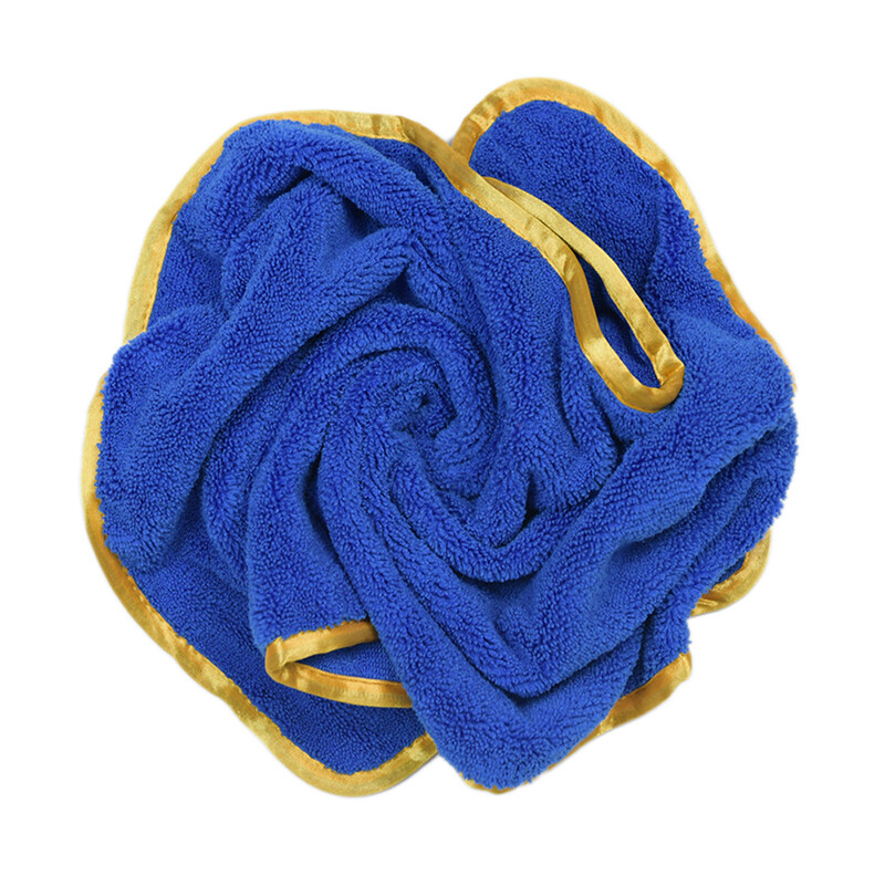Large Microfiber Car Drying Towels Super Absorbent Scratch Free 16 “x 24” Blue