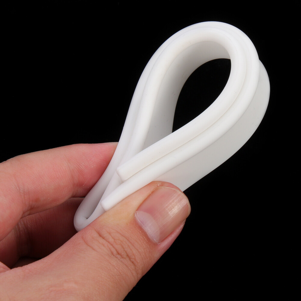 2pcs Silicone Squeegee Scrubber Refill for Car Window Glass Shower (25CM)