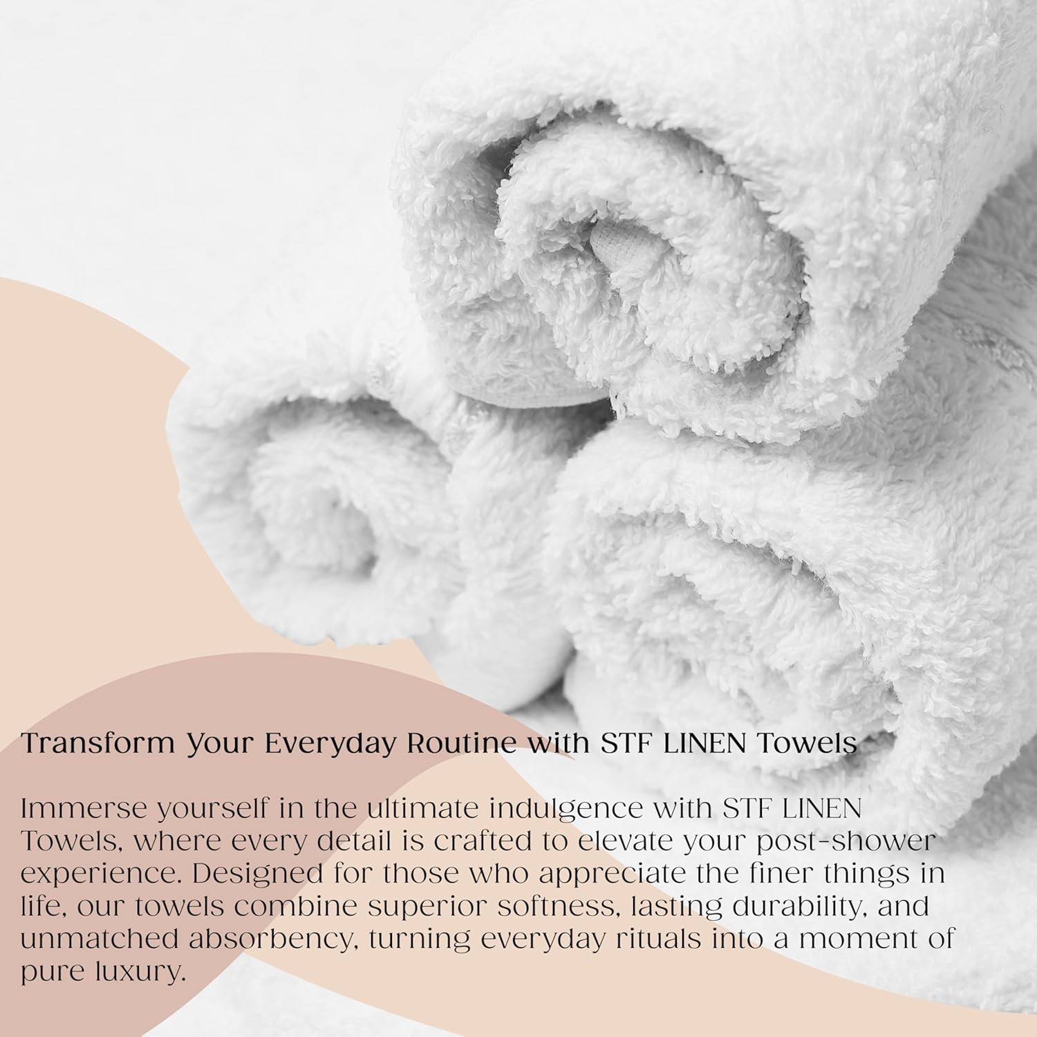 Pack of 12 White Bath Towels Bulk 20×40 Inches -100% Cotton Economy Cheap Bath