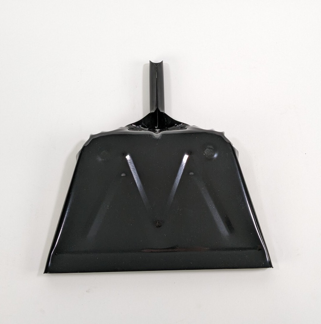 Weiler 71078 Heavy-Duty Metal Dust Pan (Pack of 12) Black