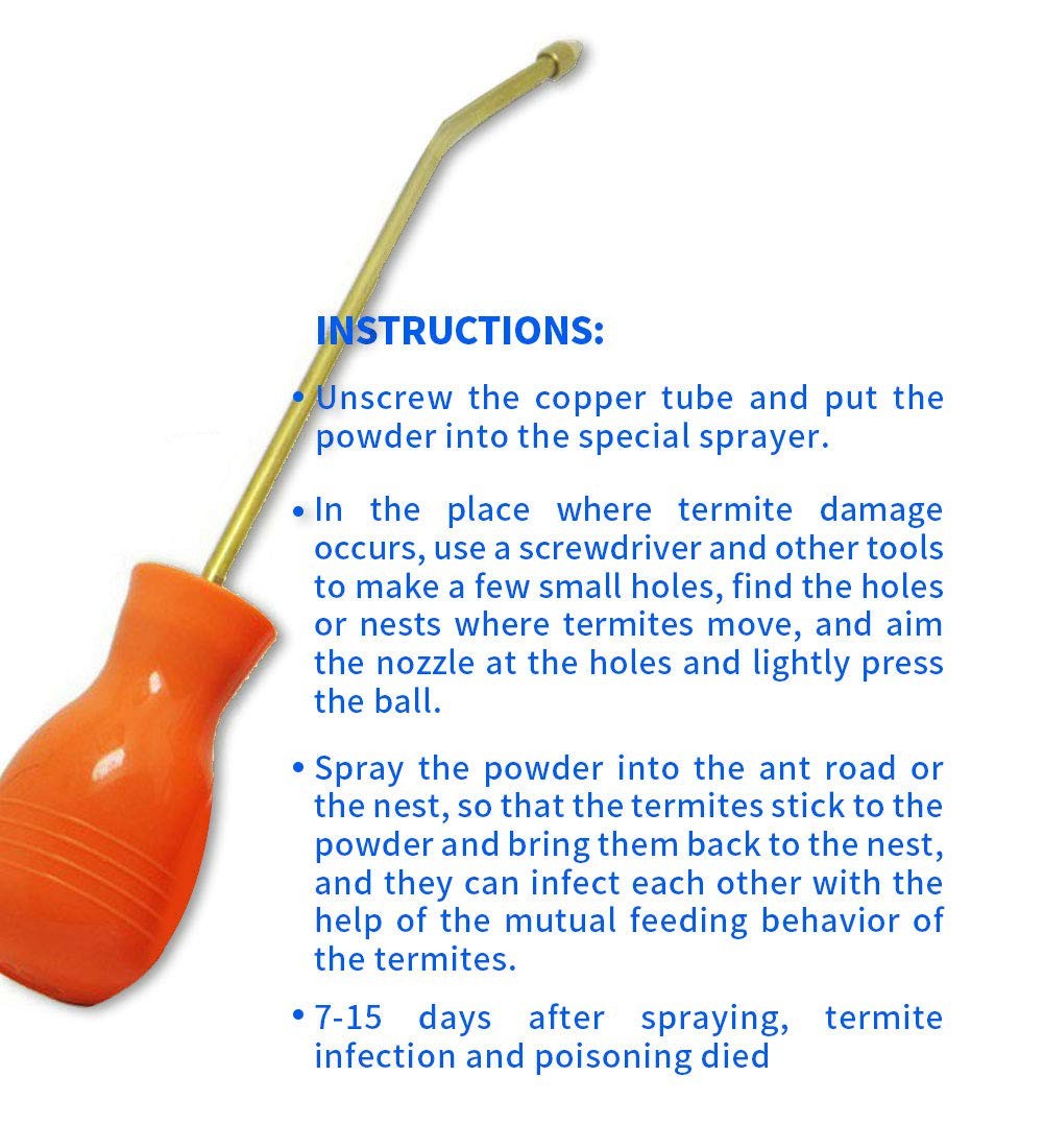 Bulb Duster Powder Sprayer Garden Applicator 2 Piece set, E