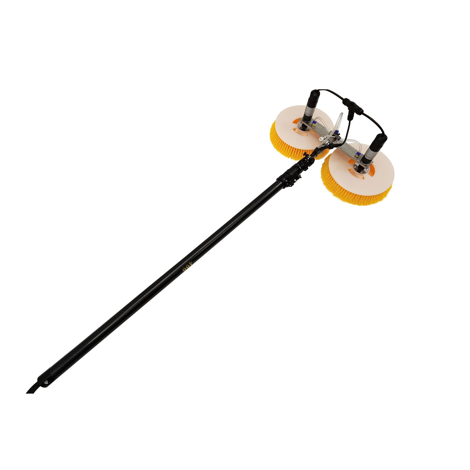 304 Stainless Steel & Carbon Fiber Electric Solar Panel Cleaning Brush 110V
