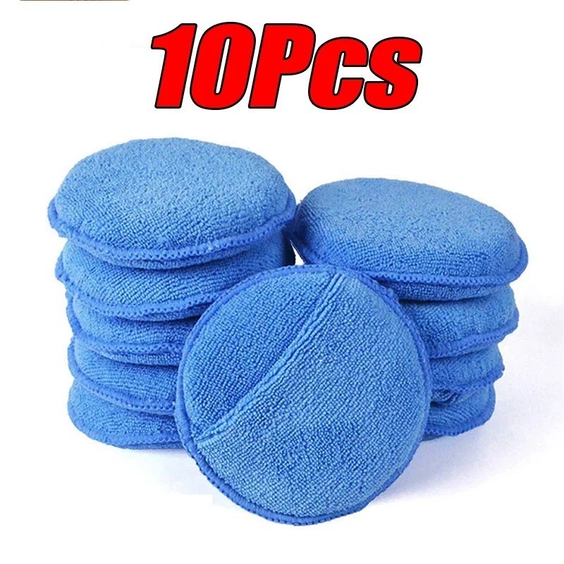 Car Detailing Applicator Pads Car Care Waxing Polishing Microfiber magic Sponges