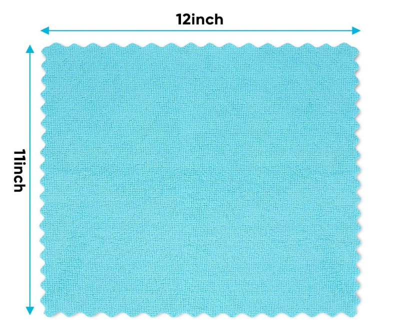 Microfiber Cleaning Cloth Towel Rag Car Polishing No Scratch Detailing Set of 50