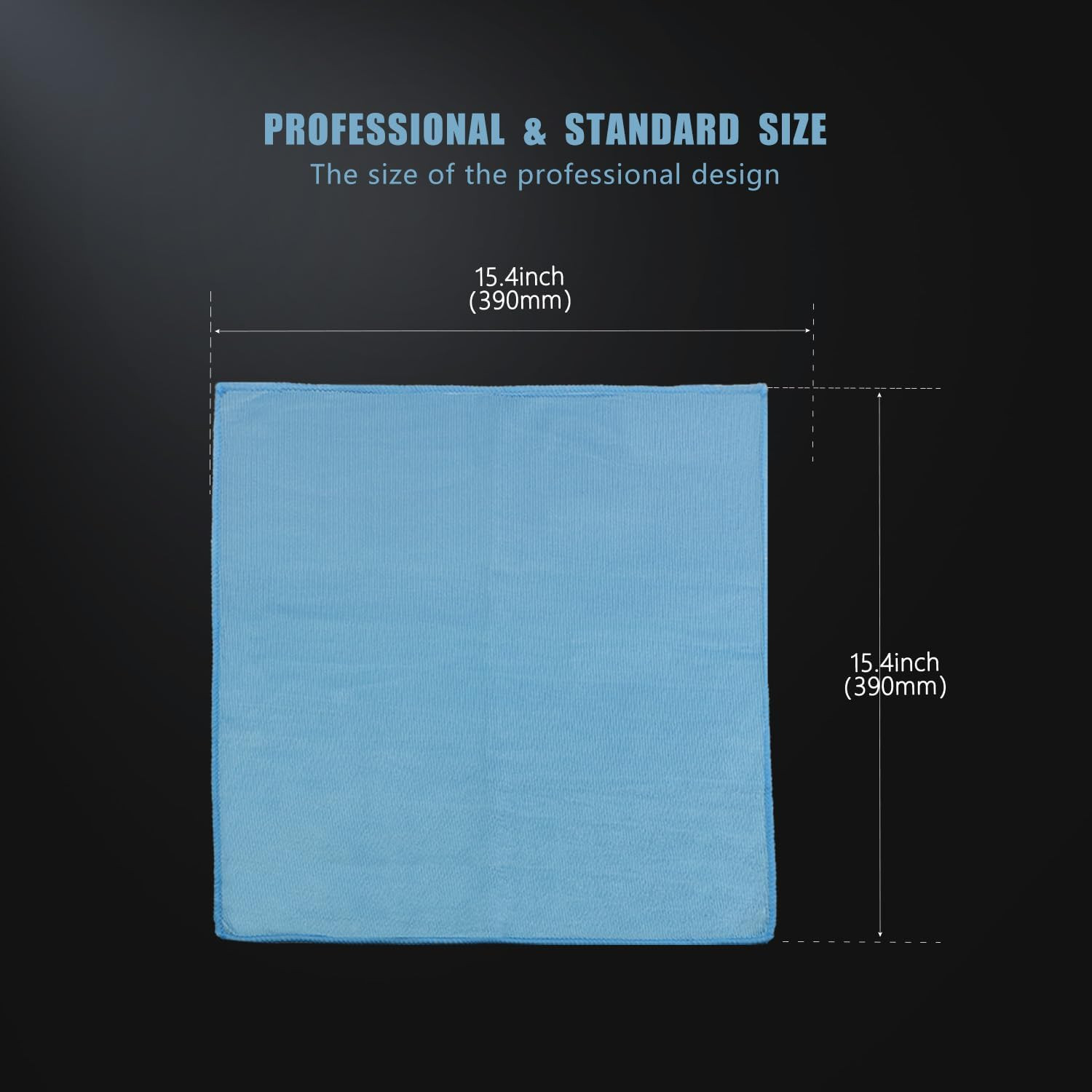 Ultra Fine Microfiber Cloths for Glass, 12 Pack Microfiber Glass Cleaning