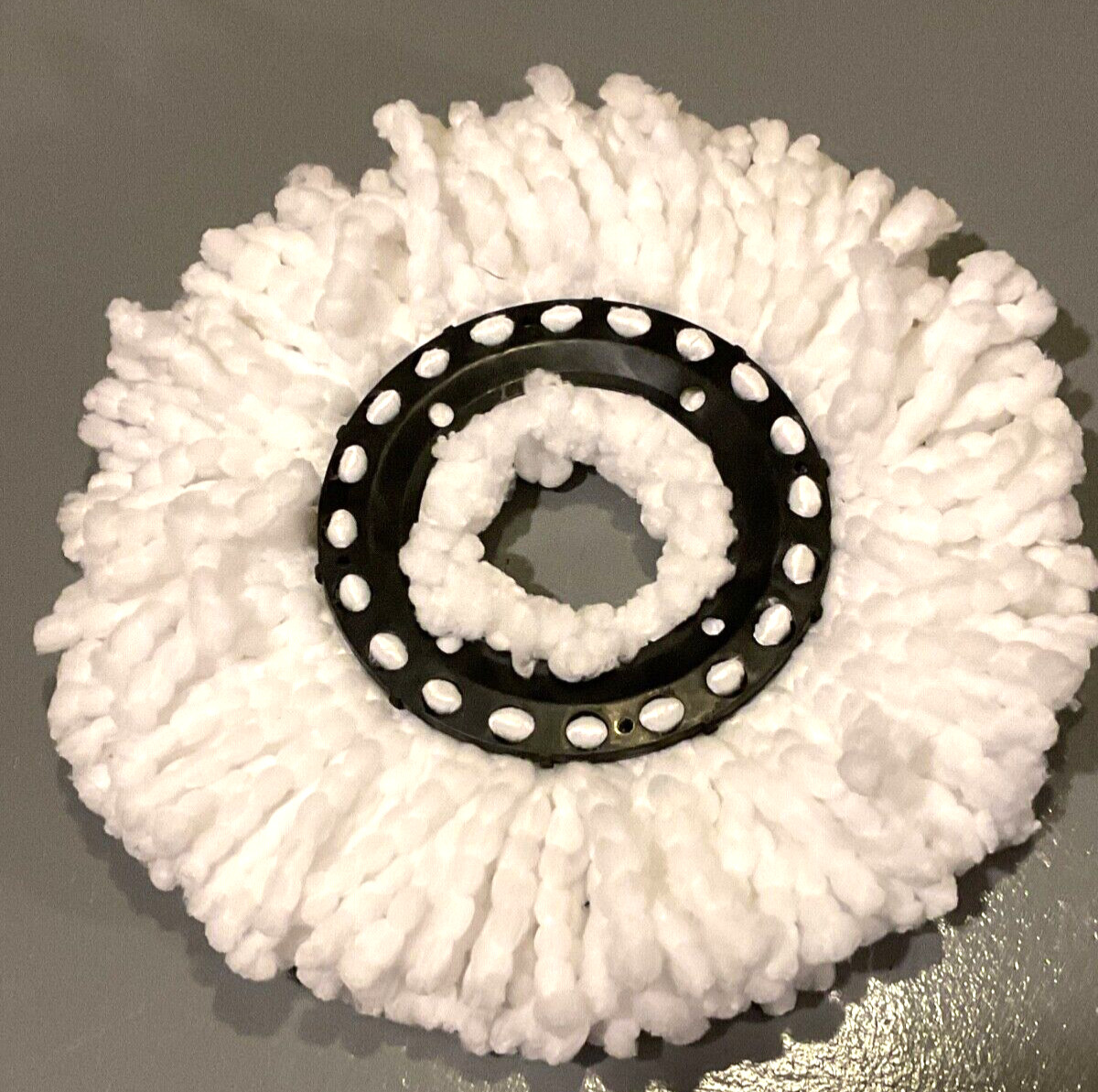Generic Microfiber Spin Mop Replacement Head Universal 360° Spin Round Absorbent