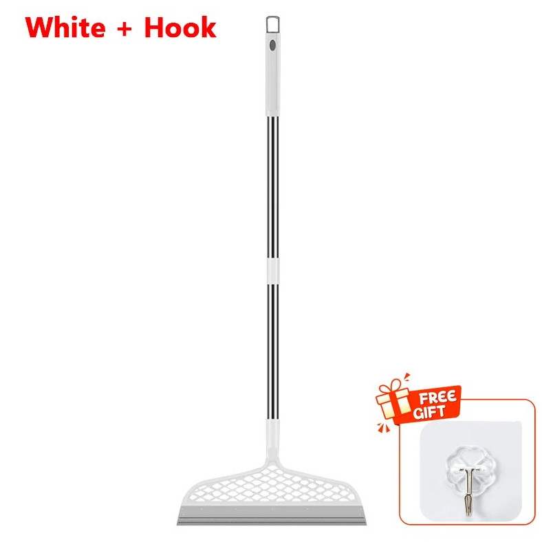 1pc Silicone Scraper Broom Magic Floor Squeegee Glass Cleaning Mop Tool – NEW
