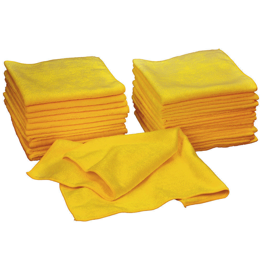 Ultra Soft Plush Microfibre Glass Cloth Car Cleaning Drying Wipe Towels 41x 41cm